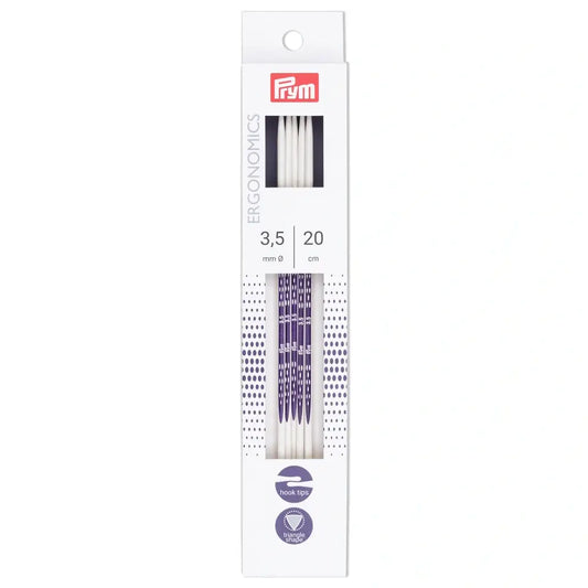 Prym Ergonomics zeķu adatas Ø3.50 mm ||20 cm