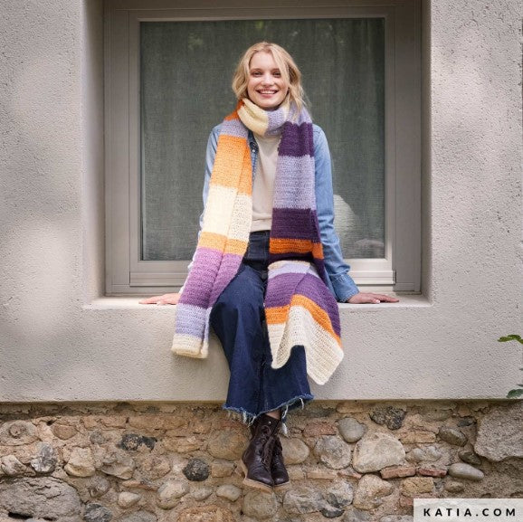 Silky Mohair 25g /Concept by Katia/ #110 Oranžs