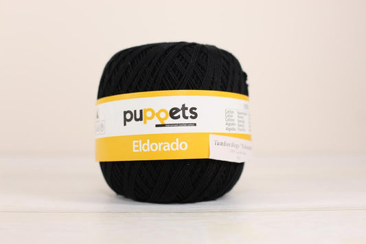 Tambordiegs Eldorado 50g / N.10 #4251 "Melns" - Noliktavas izpārdošana!