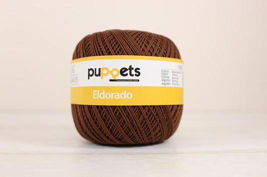 Tambordiegs Eldorado 50g / N.10 #7359 "Brūns" - Noliktavas izpārdošana!