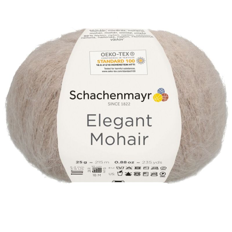 Elegant Mohair /Schachenmayr/ 25g #00005 "Bēšs"