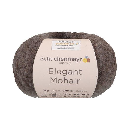 Elegant Mohair /Schachenmayr/ 25g #00010 "Pelēkbrūns"