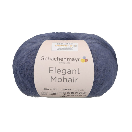 Elegant Mohair /Schachenmayr/ 25g #00051 "Zilpelēki dūmi"