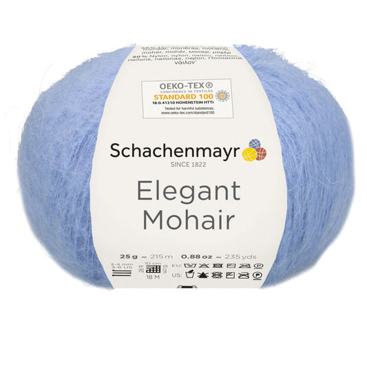 Elegant Mohair /Schachenmayr/ 25g #00052 "Gaiši zils"