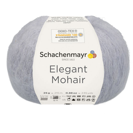Elegant Mohair /Schachenmayr/ 25g #00090 "Sudrabs"
