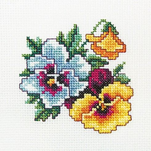 Atraitnīte - izšūšanas komplekts /RTO/ 10 x 10 cm