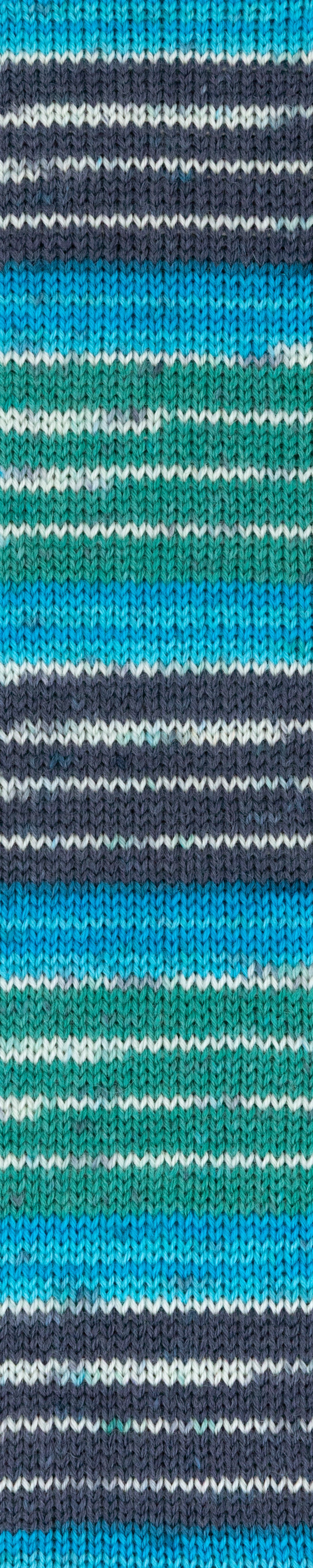 Hot Socks COLOR Gründl 4-ply sock yarn 50g #01 "Turquoise Stream"