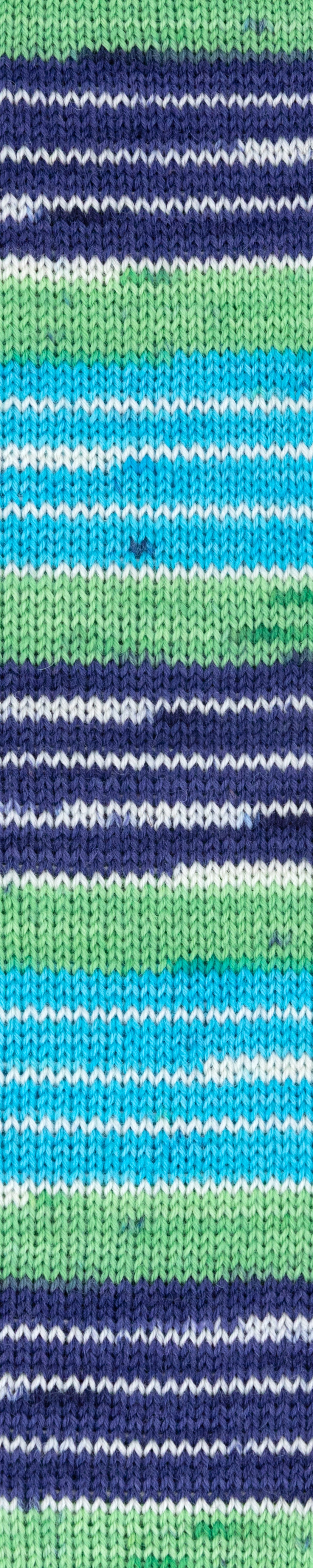 Hot Socks COLOR Gründl 4-diegu zeķu dzija 50g #05 "Meža avots"