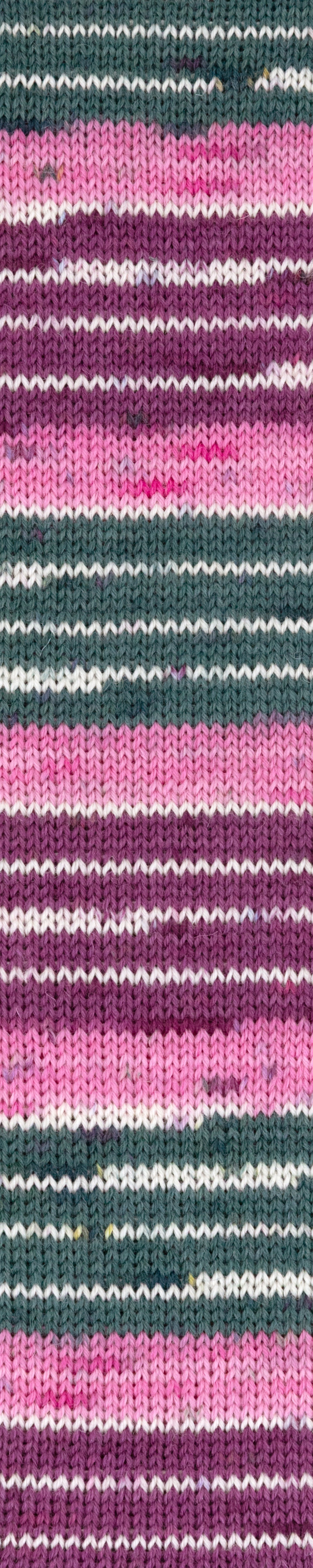 Hot Socks COLOR Gründl 4-diegu zeķu dzija 50g #06 "Rozā migla"