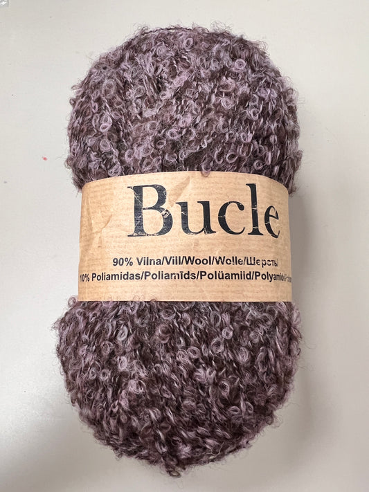 Bucle /Midara/ 100g #720 "Pelēkbrūns melanžs ar cereņu nokrasu"