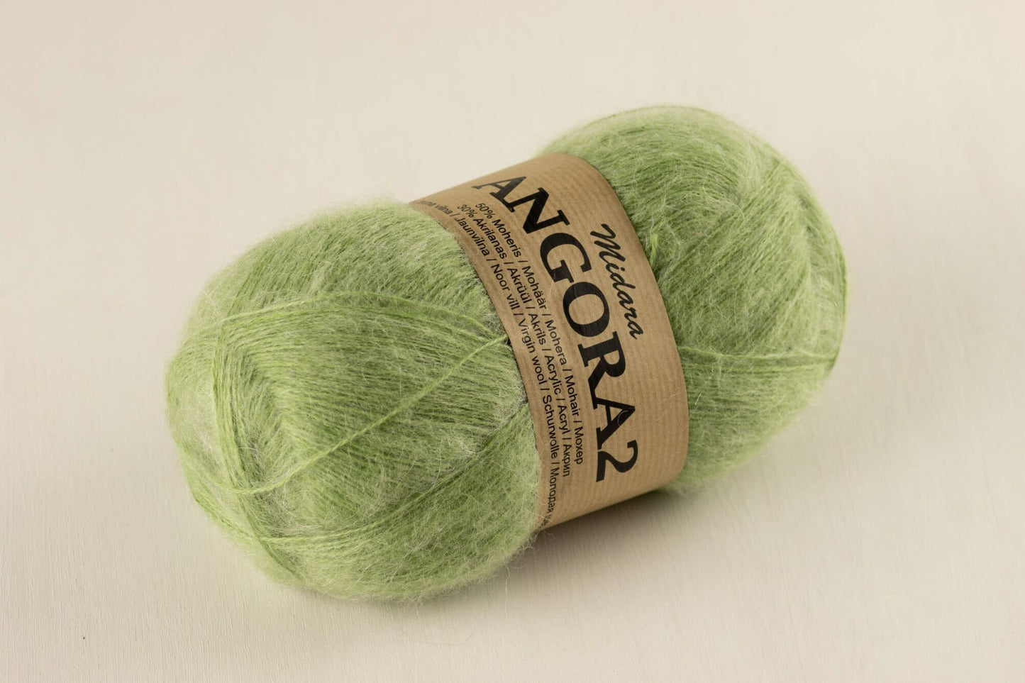Angora 2 /Midara/ 100g #118 "Zaļš"