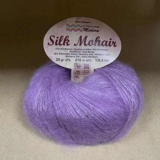 Silk Mohair /Midara/ 25g #716 "Lavender"