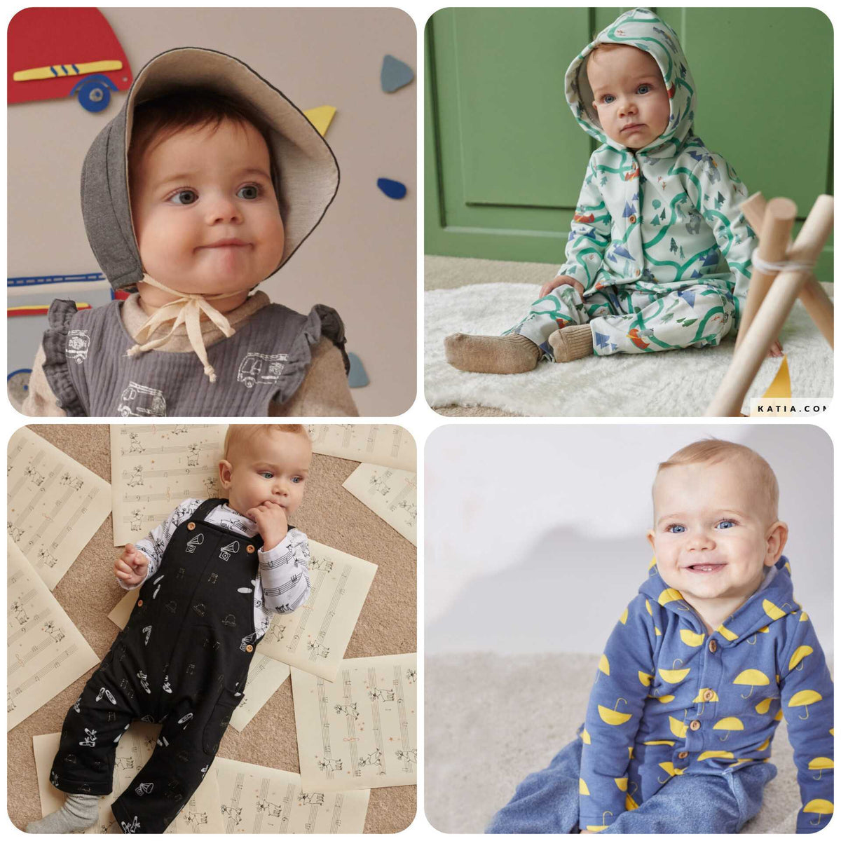 mini ME by Katia Fabrics, sügis / talv 2021-2022 - õmbluslõigete ajakiri, ENG