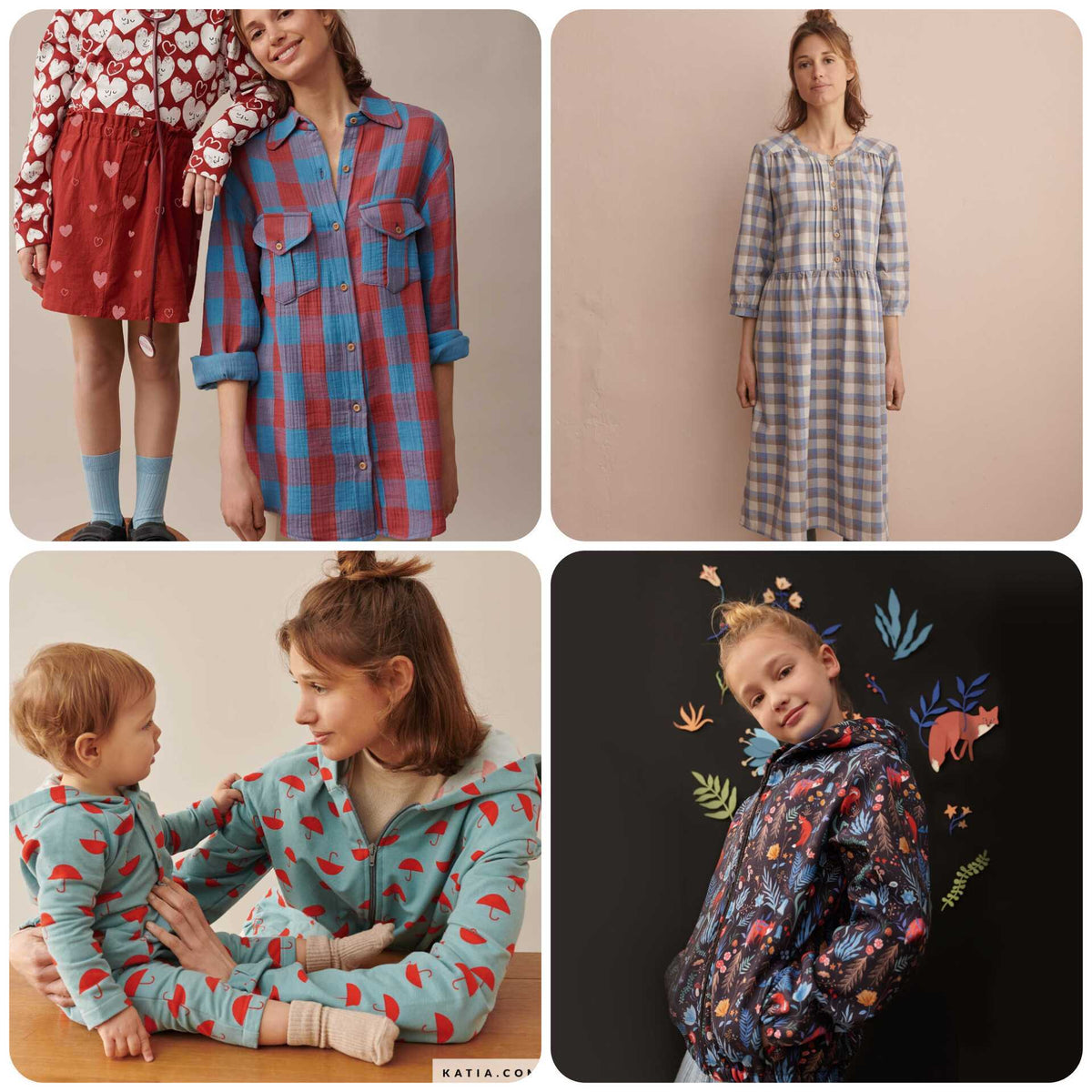 mini ME by Katia Fabrics, sügis / talv 2021-2022 - õmbluslõigete ajakiri, ENG