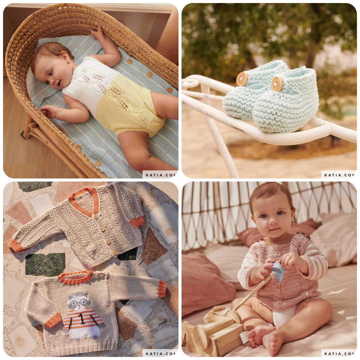 Katia Baby 104 vasara / pavasaris  - rokdarbu žurnāls, tamborēšana, ENG
