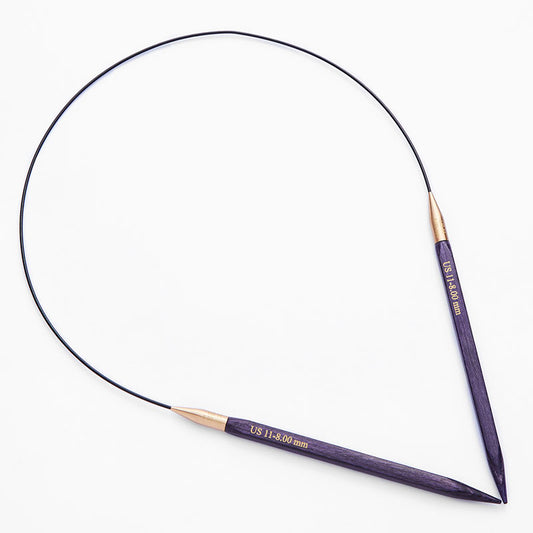 Jadore koka Kubiskās Apļa adāmadatas 60cm / KnitPro