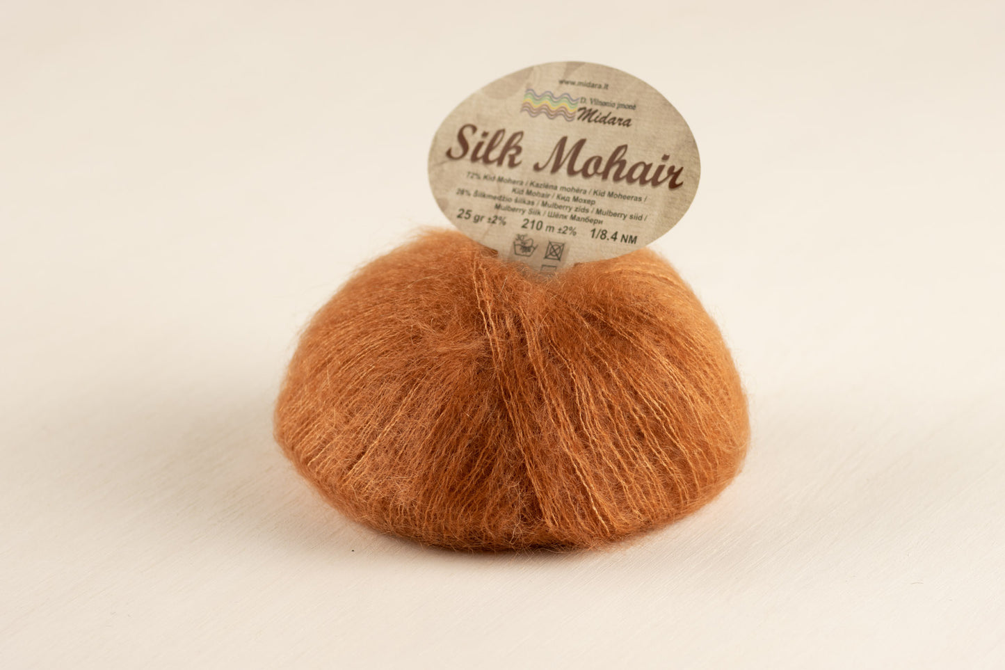 Silk Mohair /Midara/ 25g #360 "Ruds"