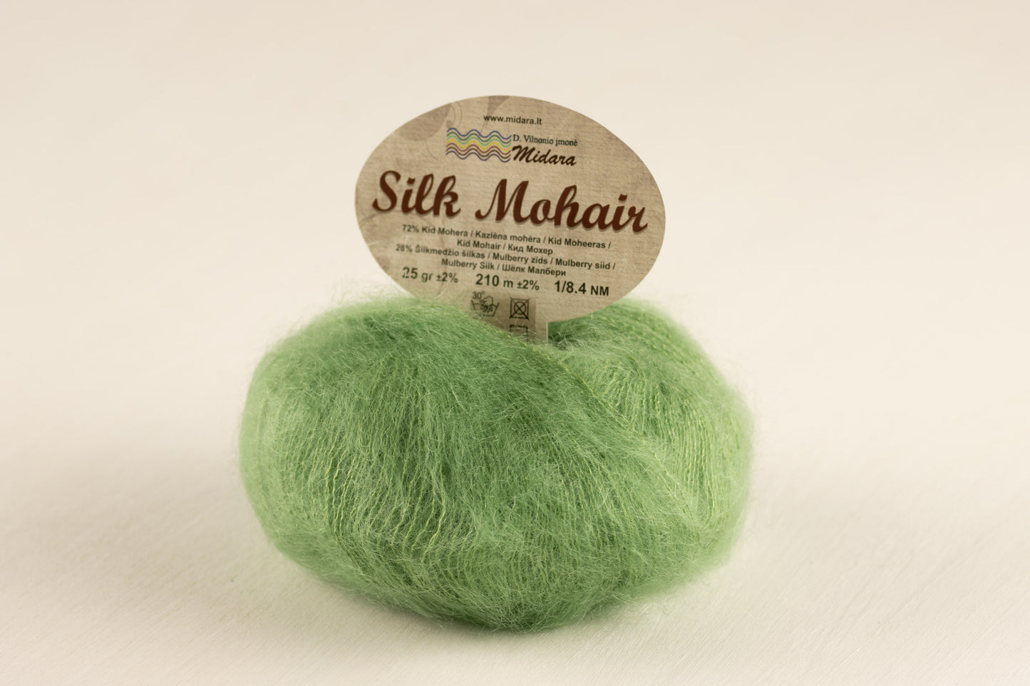 Silk Mohair /Midara/ 25g #470 "Zaļš"
