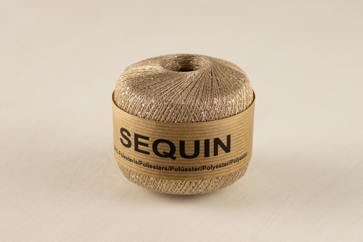 Sequin /Midara/ #820 1350 m "Gaiša zelta karamele-varavīksnes fliteri"