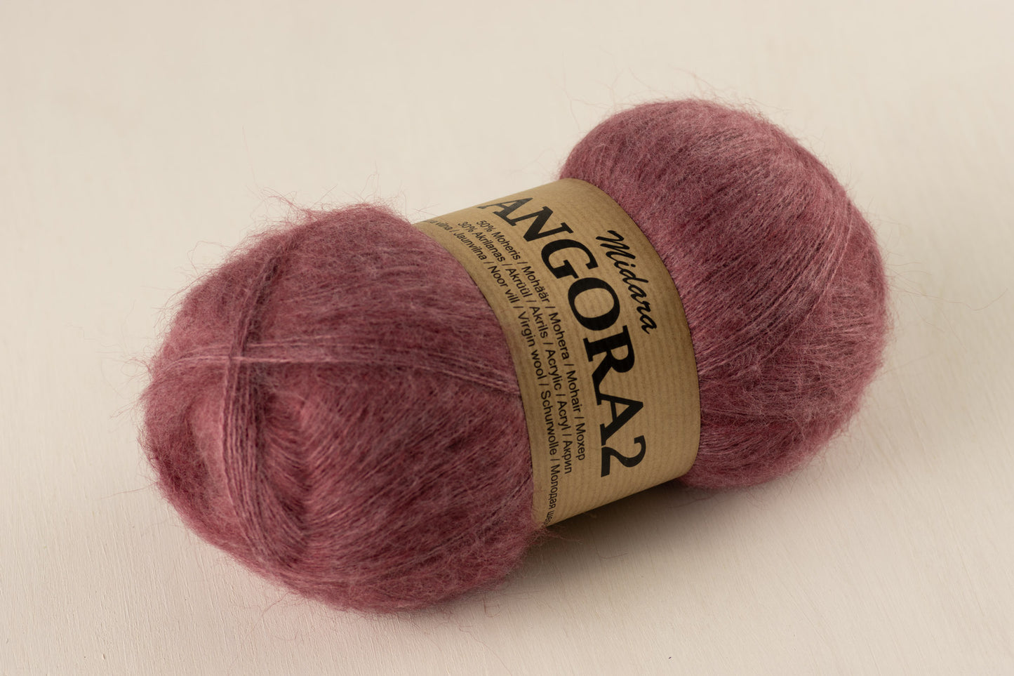 Angora 2 /Midara/ 100g #769 "Wine red"