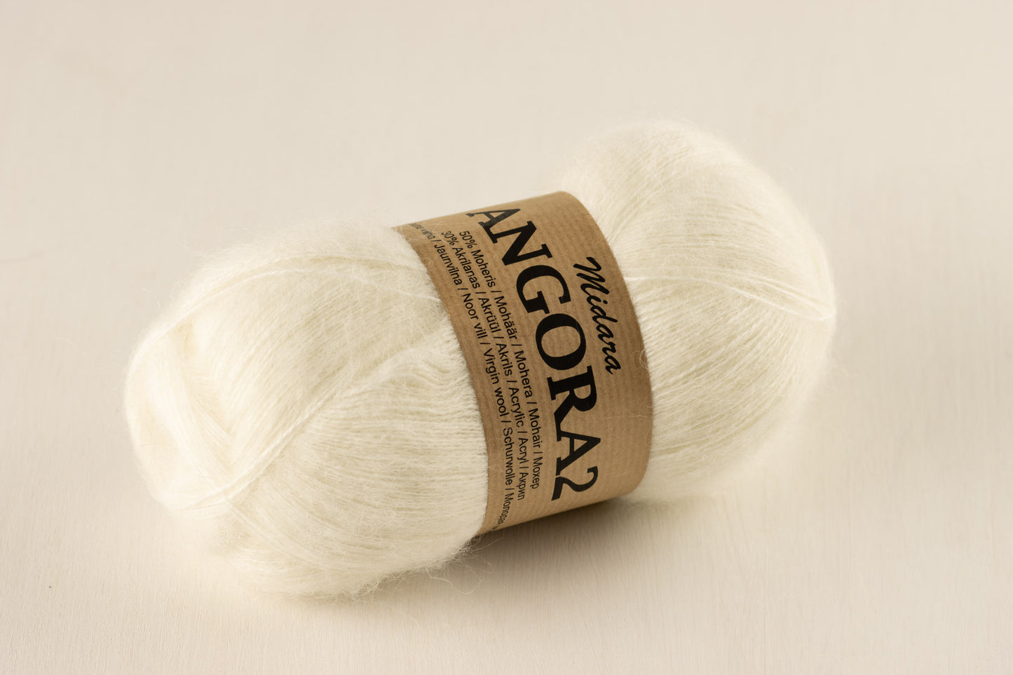 Angora 2 /Midara/ 100g #025 "White"