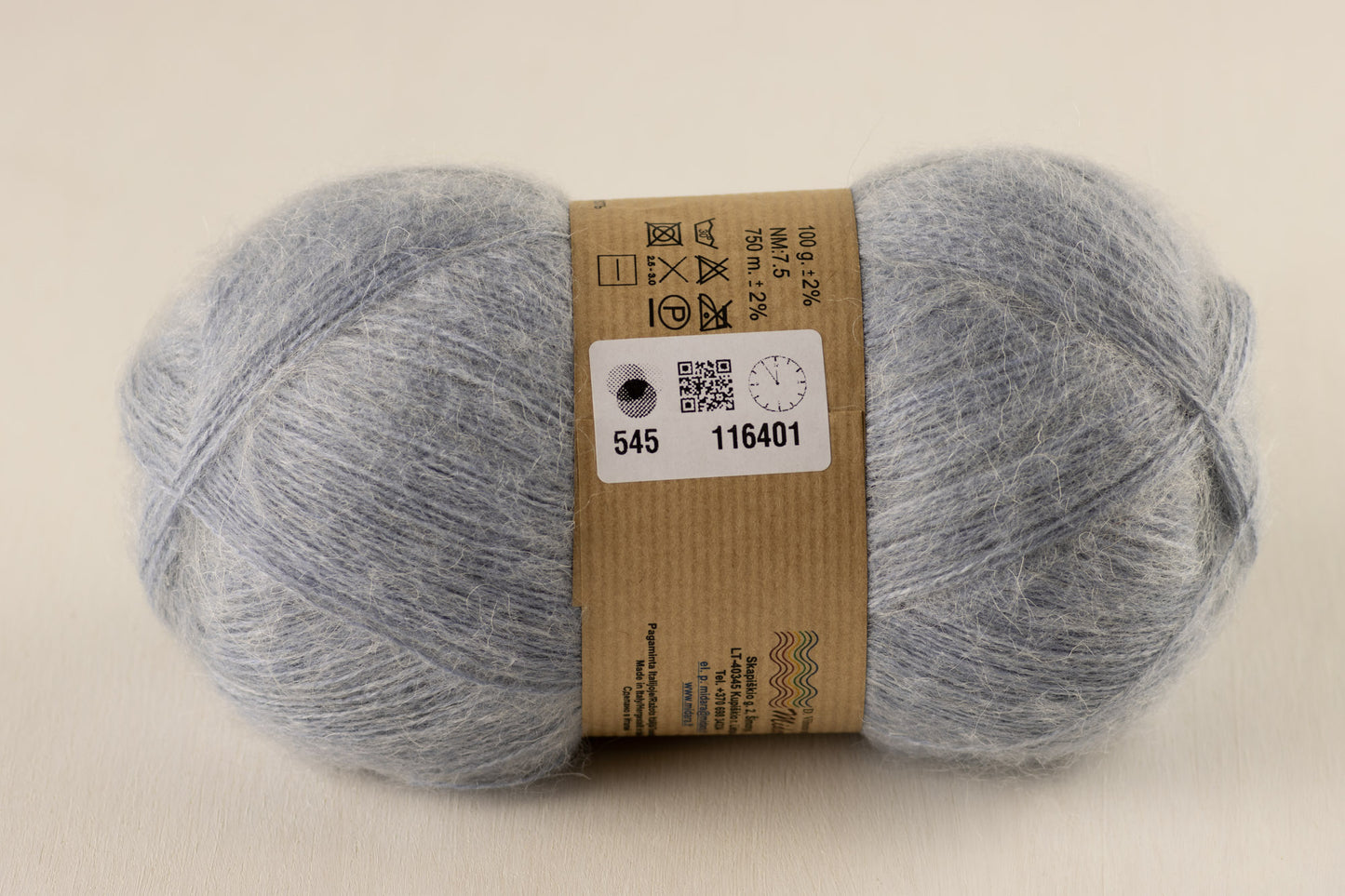Angora 2 /Midara/ 100g #545 "Zilganpelēks"