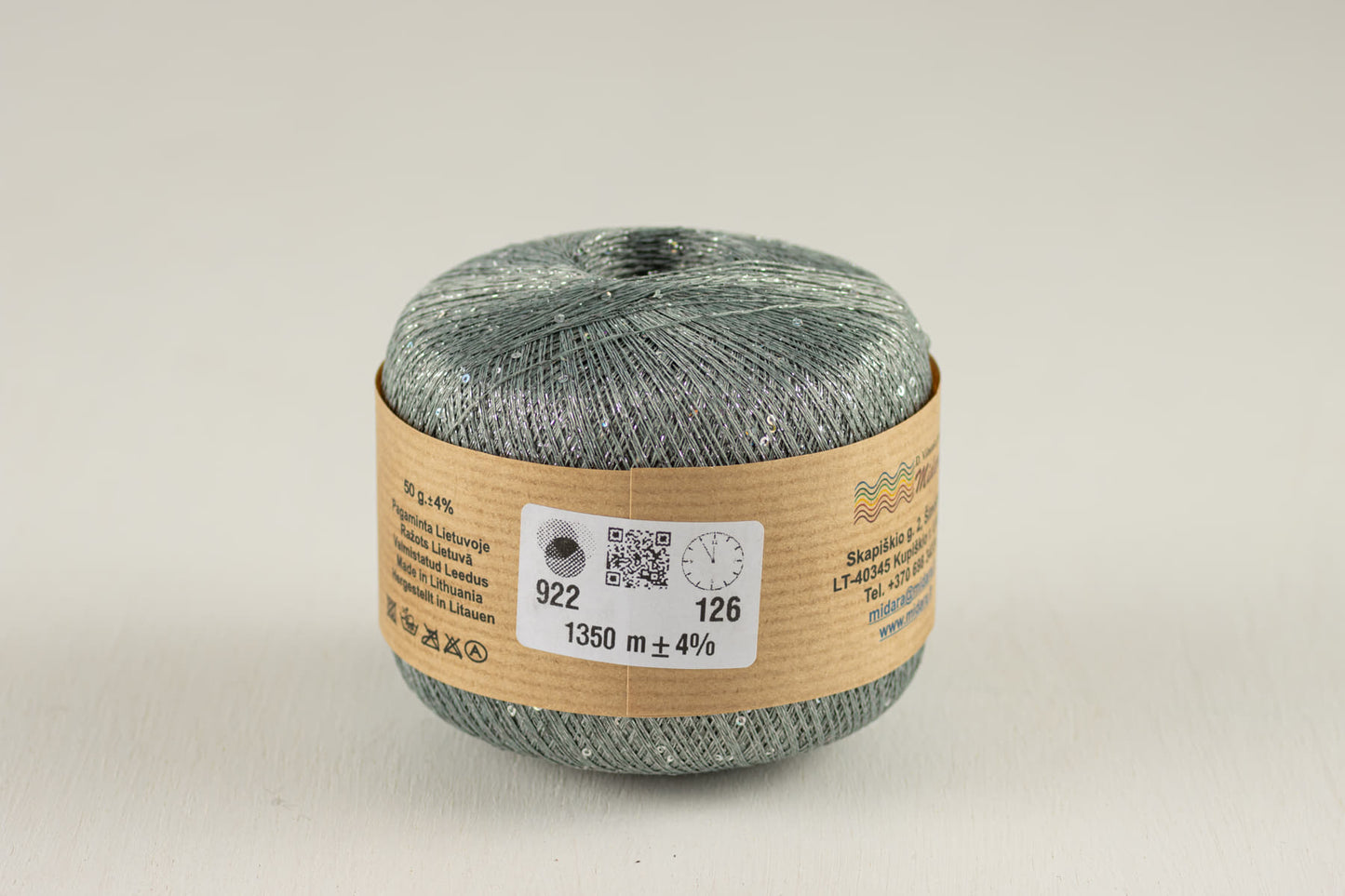 Liter /Midara/ 50g #922 1350m "Rohekashall"