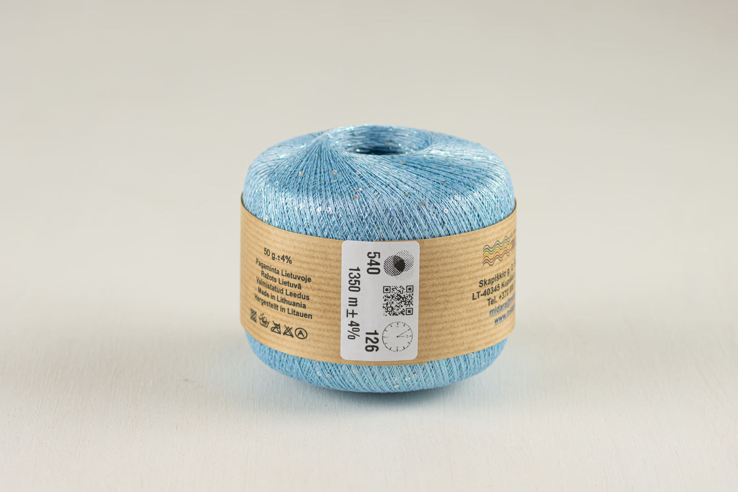 Sequin /Midara/ 50g #540 1350m "Sky Blue"