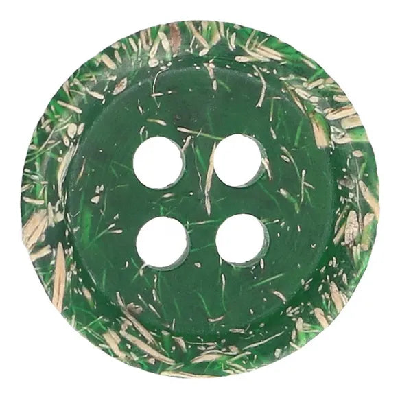 Kokosriekstu poliestera pogas Ø15mm 8 gab. /Milward/ 4 caurumi