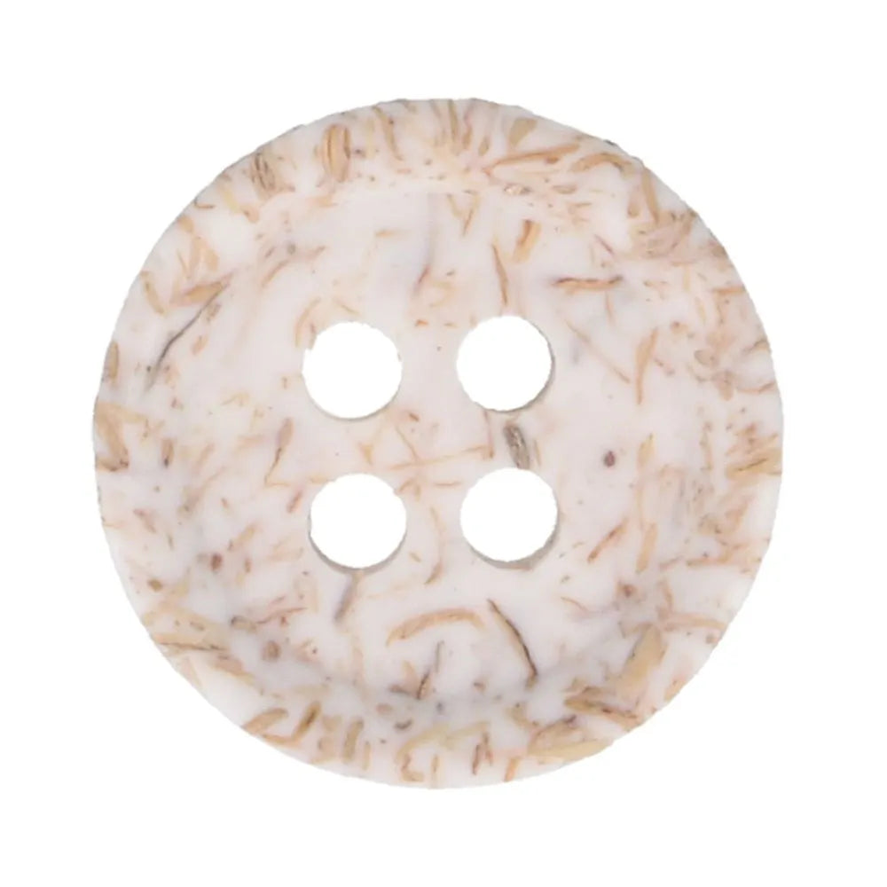 Kokosriekstu poliestera pogas Ø15mm 8 gab. /Milward/ 4 caurumi