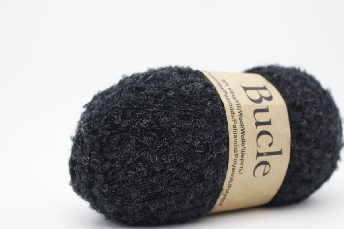 Bucle /Midara/ 100g #990 "Tumši pelēks"