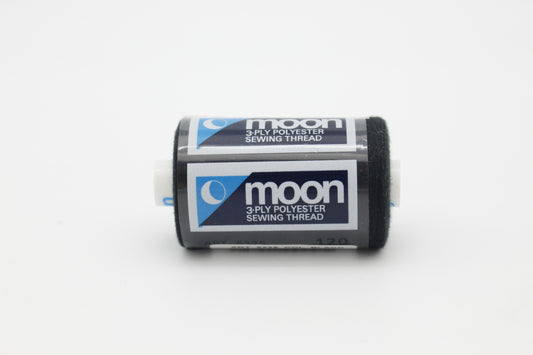 Õmblusniit MOON Nr.120, 100% Polüester 3-kordne, 1000m #6325 "Must"