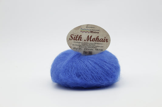 Silk Mohair /Midara/ 25g #520 "Zils īriss"