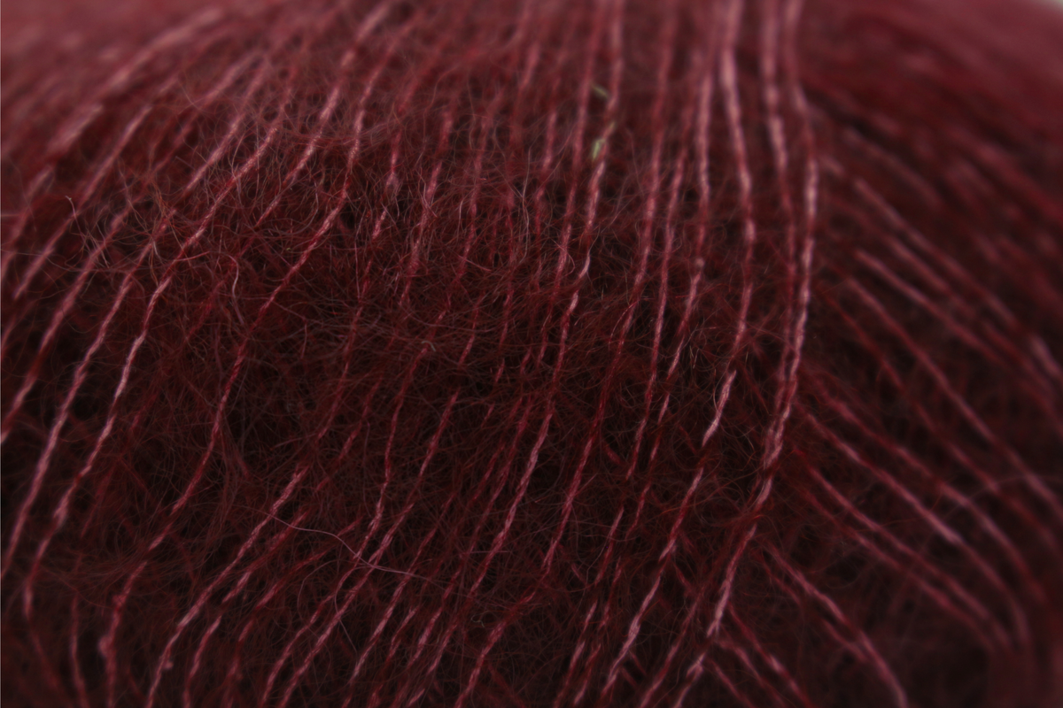 Silk Mohair /Midara/ 25g #110 "Punane dahlia"