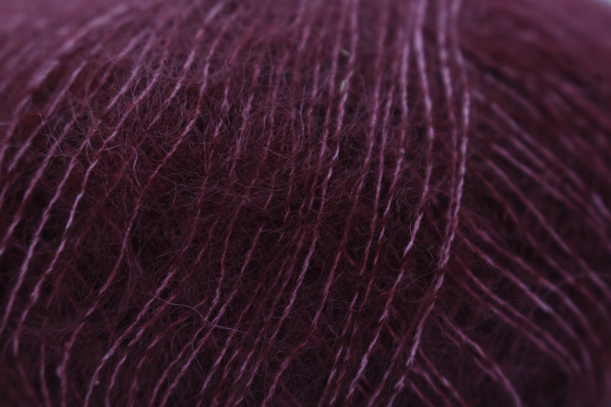 Silk Mohair /Midara/ 25g #110 "Sarkanā dālija"