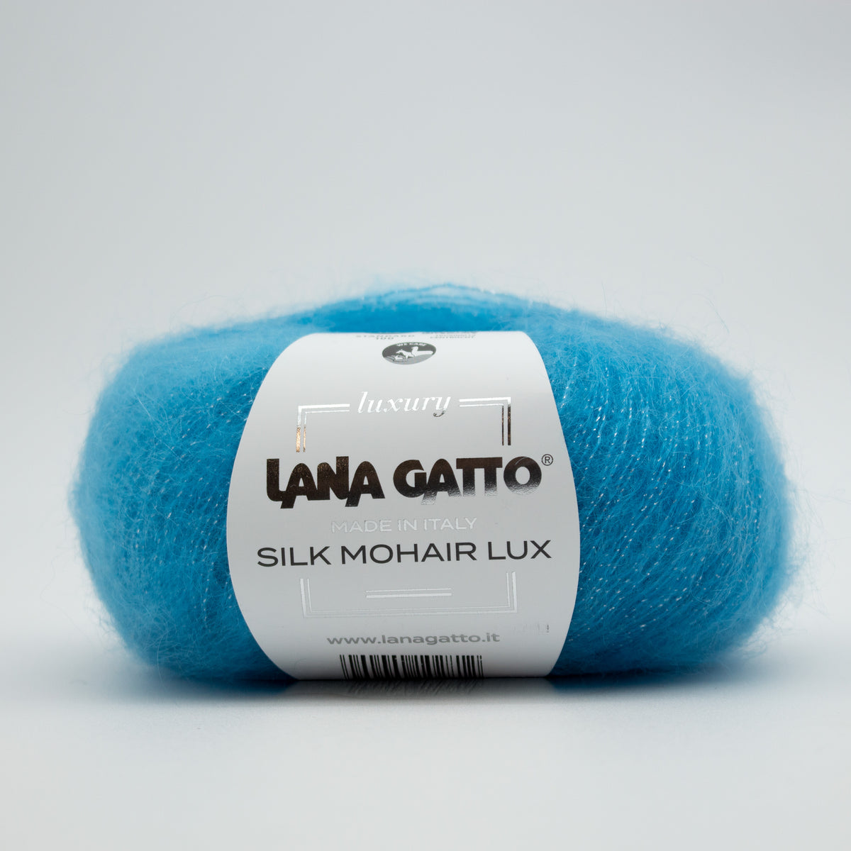 Silk Mohair LUX /Lana Gatto/ 25g #30485 "Tirkīzzila"