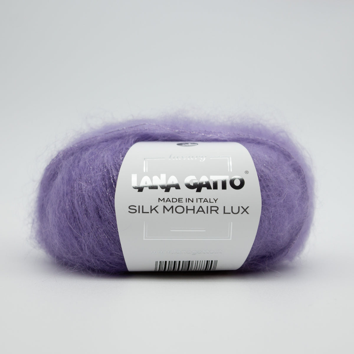 Silk Mohair LUX /Lana Gatto/ 25g #8391 "Dūmakaini violets"