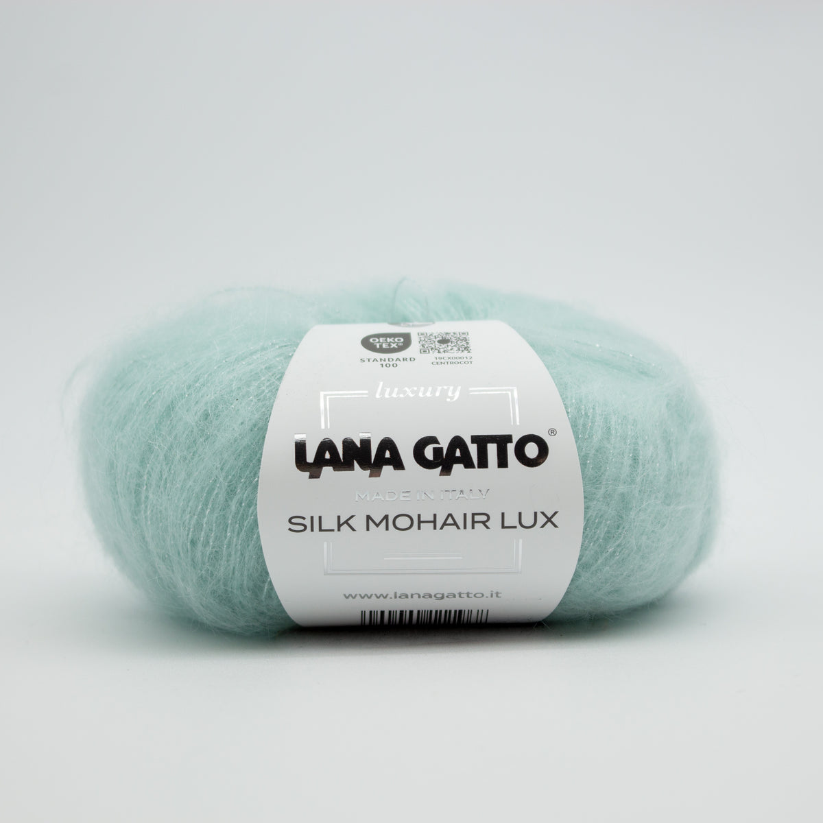 Silk Mohair LUX /Lana Gatto/ 25g #30793 "Piparmētru zaļa"