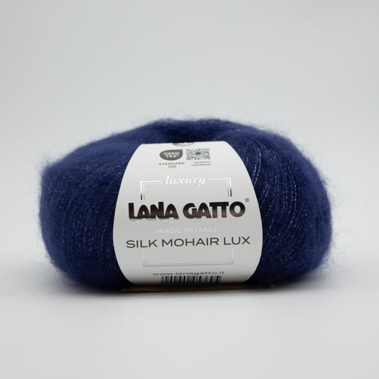 Silk Mohair LUX /Lana Gatto/ 25g #6035 "Nakts zila"