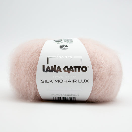 Silk Mohair LUX /Lana Gatto/ 25g #6023 "Pūderrozā"