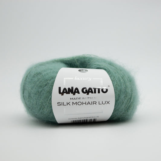 Silk Mohair LUX /Lana Gatto/ 25g #30114 "Salvijas zaļa"