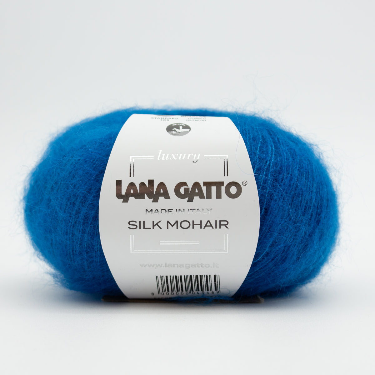 Silk Mohair /Lana Gatto/ 25g #7263 "Fuel Blue"