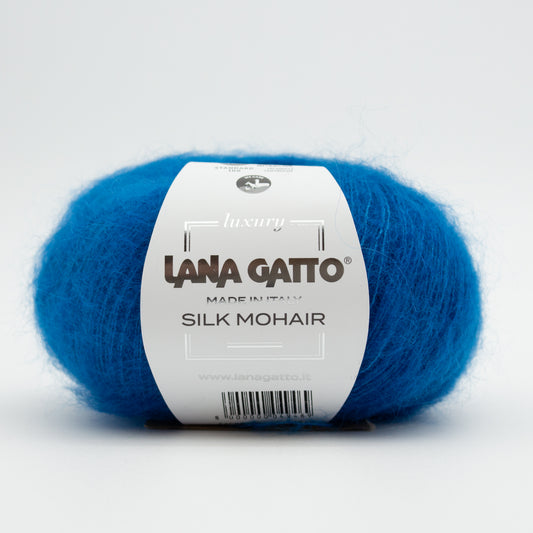 Silk Mohair /Lana Gatto/ 25g #7263 "Kütusesinine"