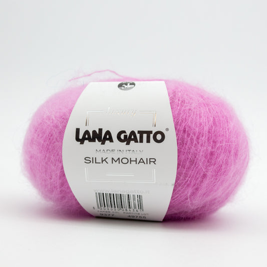 Silk Mohair /Lana Gatto/ 25g #9377 "Roosa"