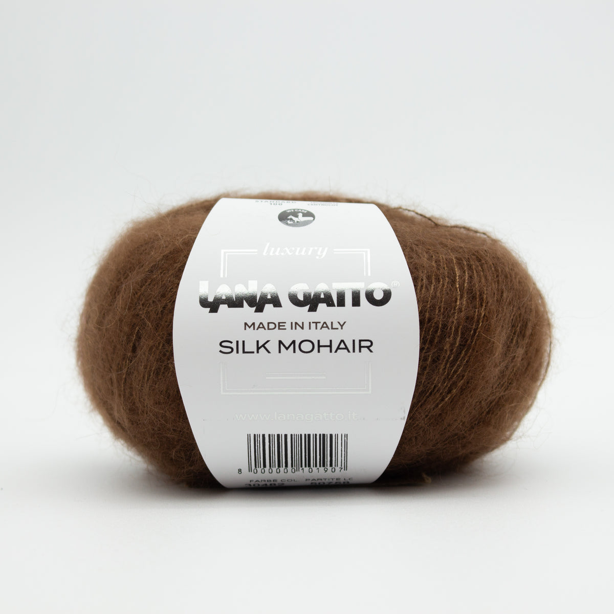 Silk Mohair /Lana Gatto/ 25g #30482 "Pruun"