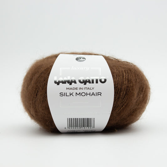 Silk Mohair /Lana Gatto/ 25g #30482 "Pruun"
