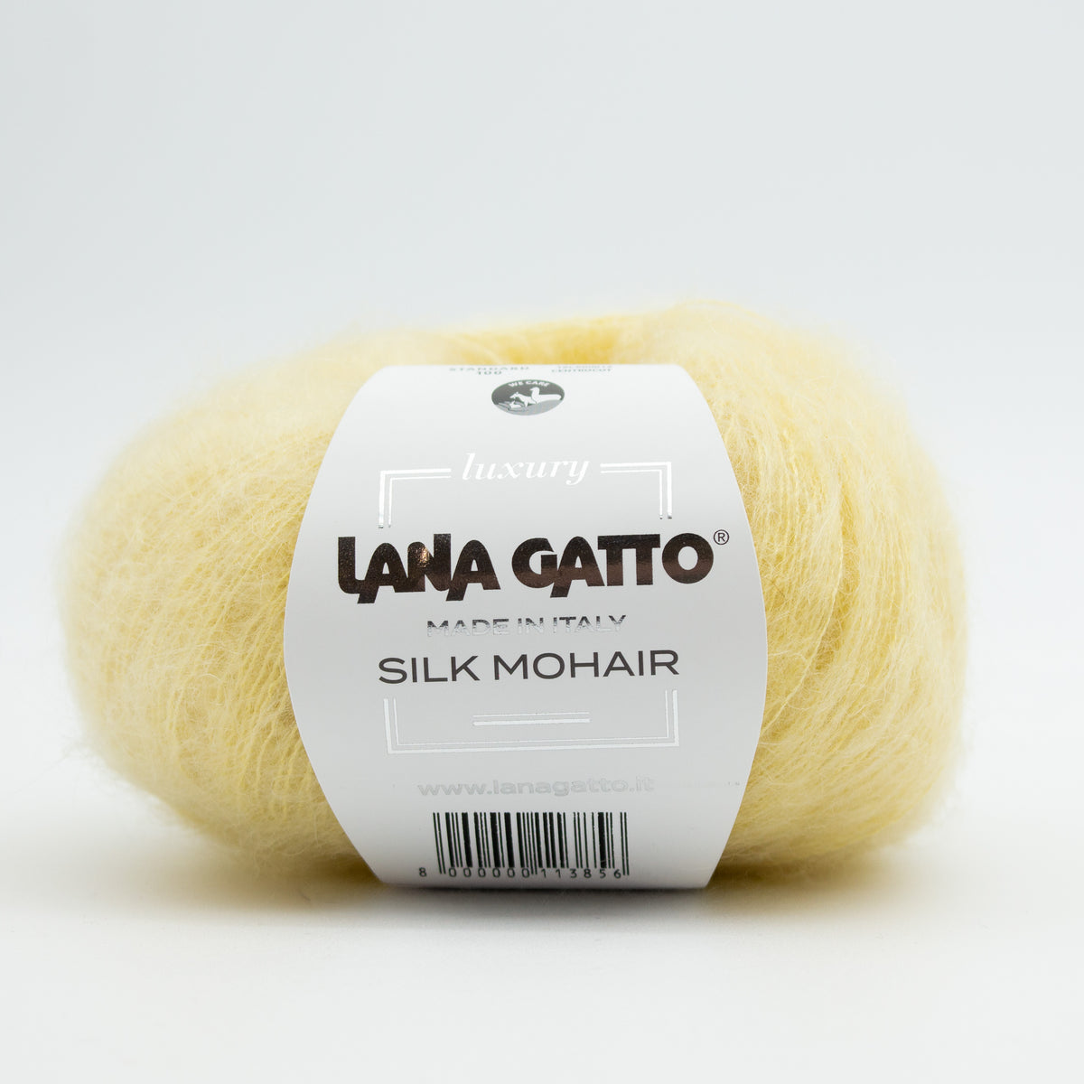 Silk Mohair /Lana Gatto/ 25g #30792 "Sviesta dzeltens"