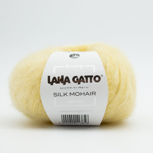 Silk Mohair /Lana Gatto/ 25g #30792 "Võikollane"