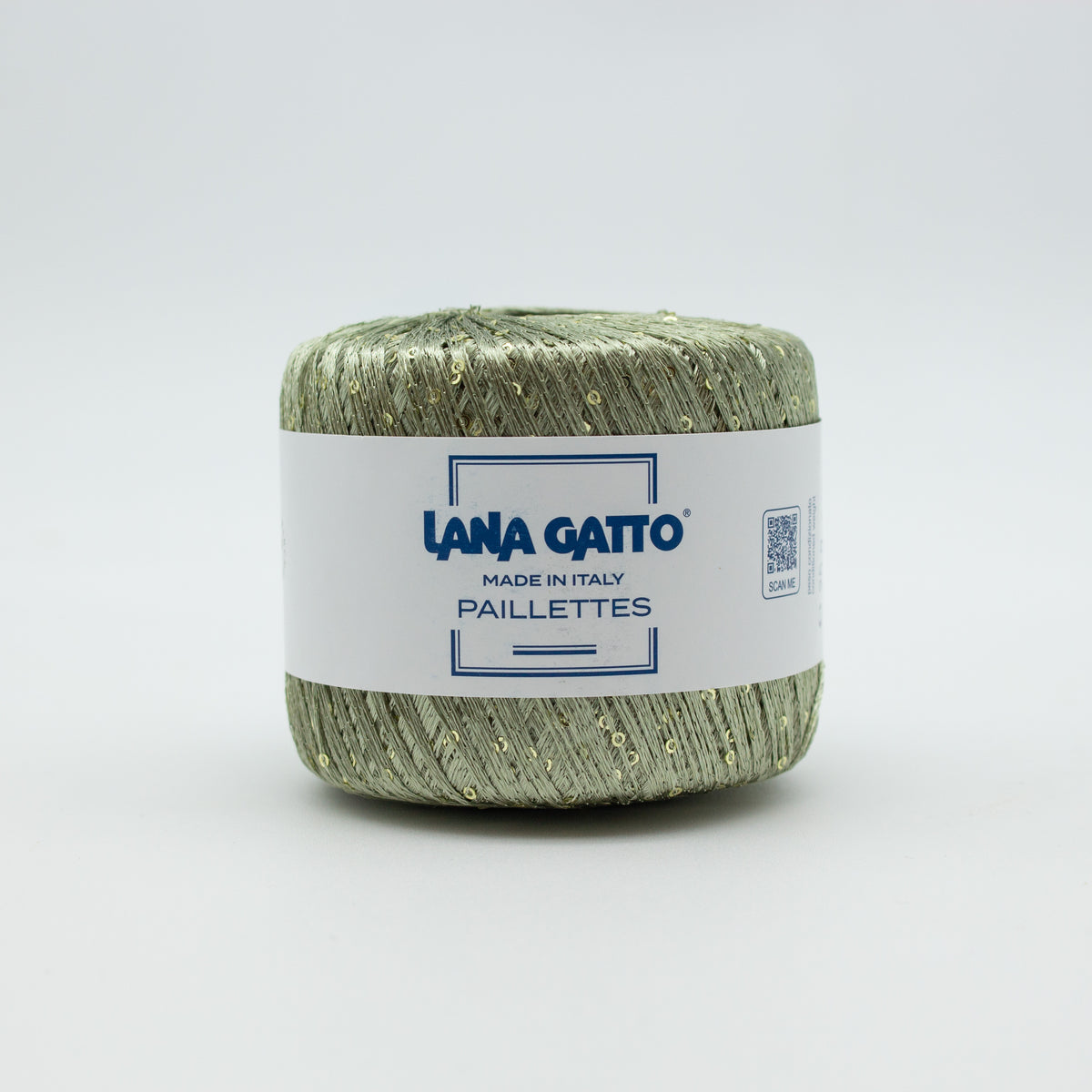 Paillettes /Lana Gatto/ 25g 195m #31161 "Olīvzaļa"