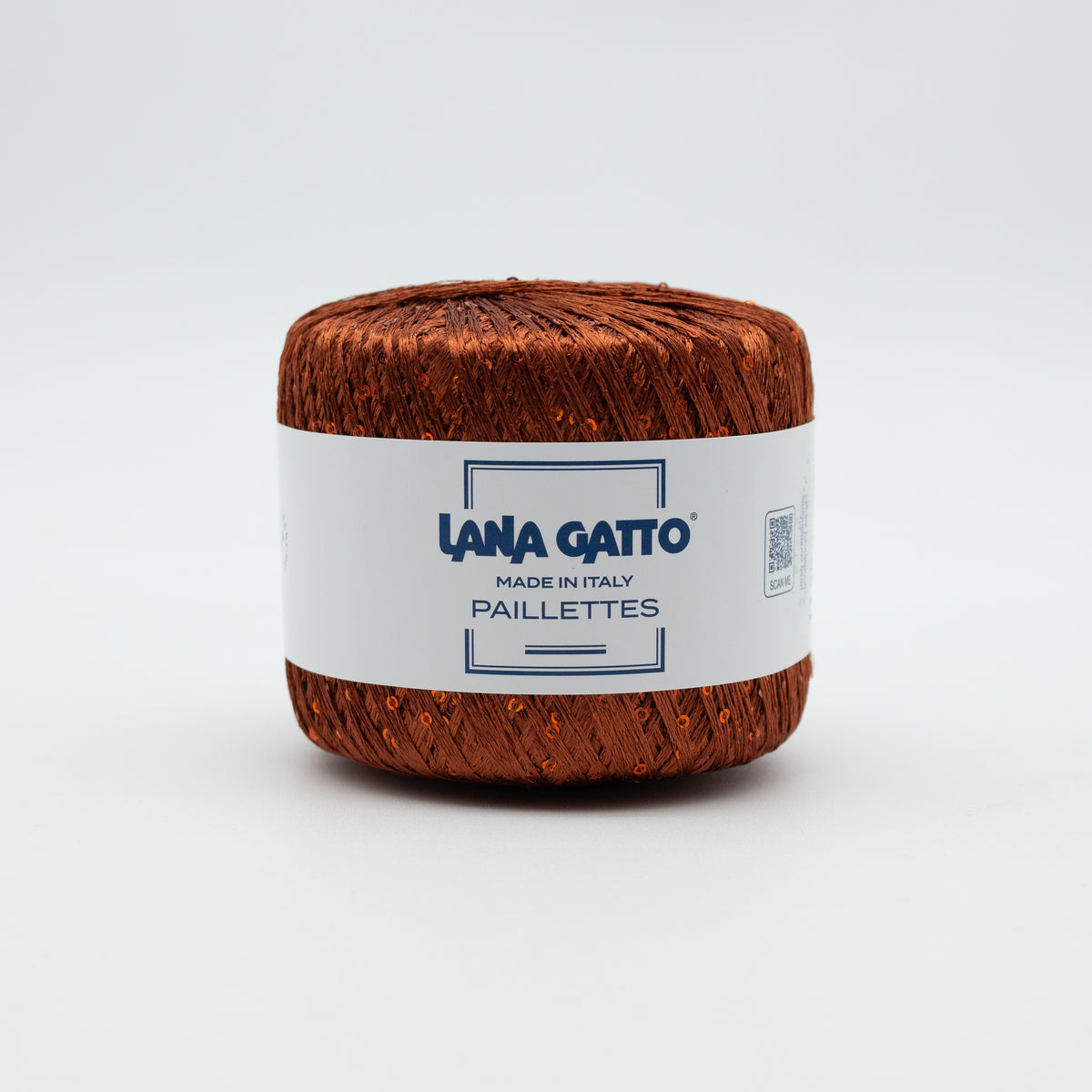 Paillettes /Lana Gatto/ 25g 195m #31160 "Tume punakaspruun"